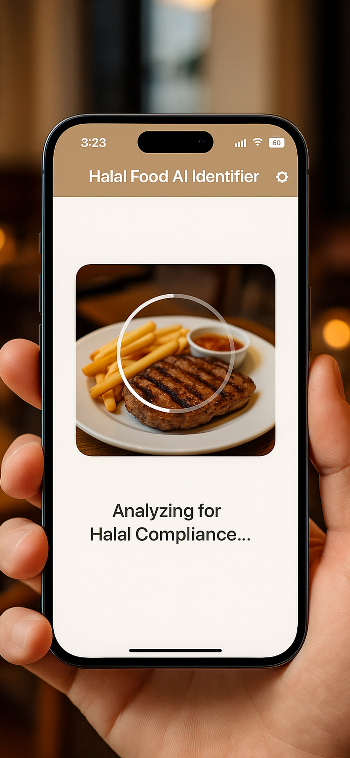 AI analyzing food ingredients and labels